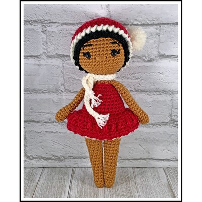 Handmade Crochet Winter Dolls - image3